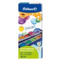 Acuarele, K12, 12 Culori Detasabile  +  Alb de Zinc, Pelikan