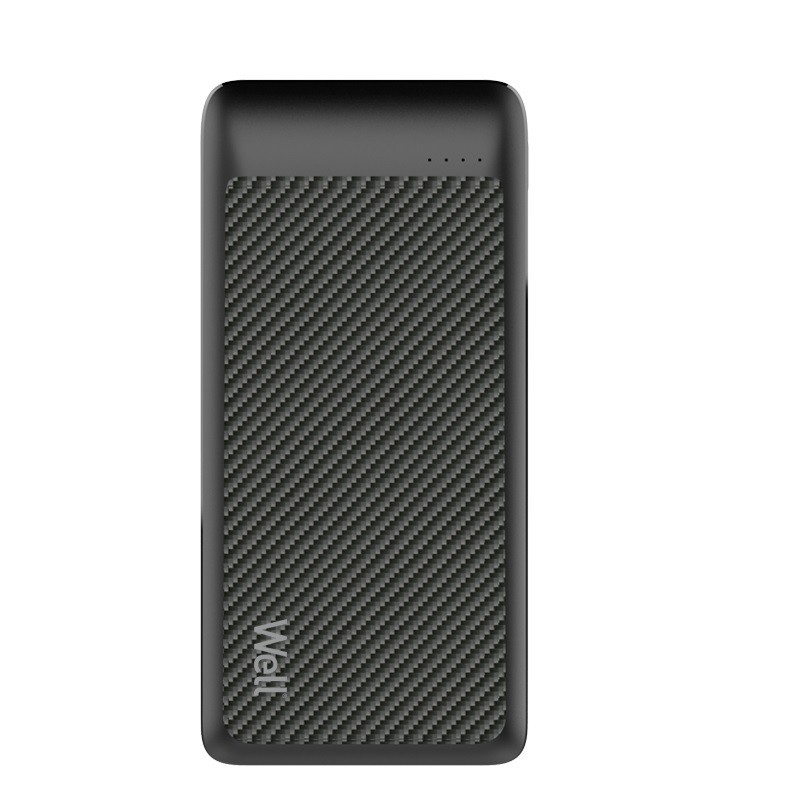 Acumulator Extern Powerbank 20000mAh 2.1a Negru Well