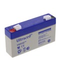 Acumulator Plumb Acid 6V / 1.3Ah, Terminal F1, Ultracell