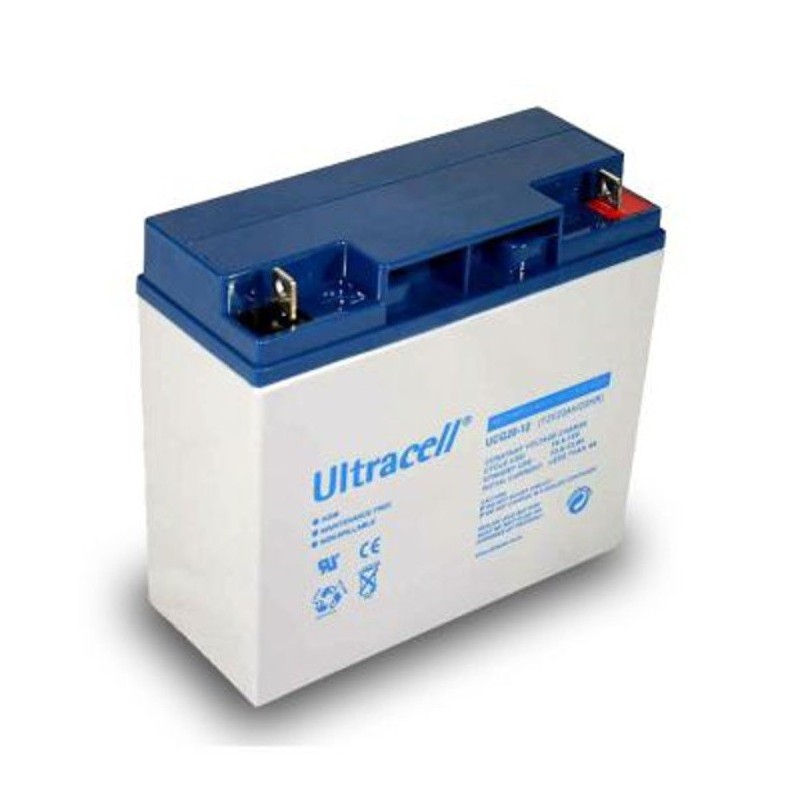 Acumulator Plumb Acid cu Gel, 12V / 20Ah, Terminal F3, Ultracell