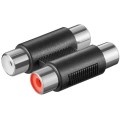 Adaptor Conexiune 1: 2x RCA Mama, Conexiune 2: 2x RCA Mama, Goobay