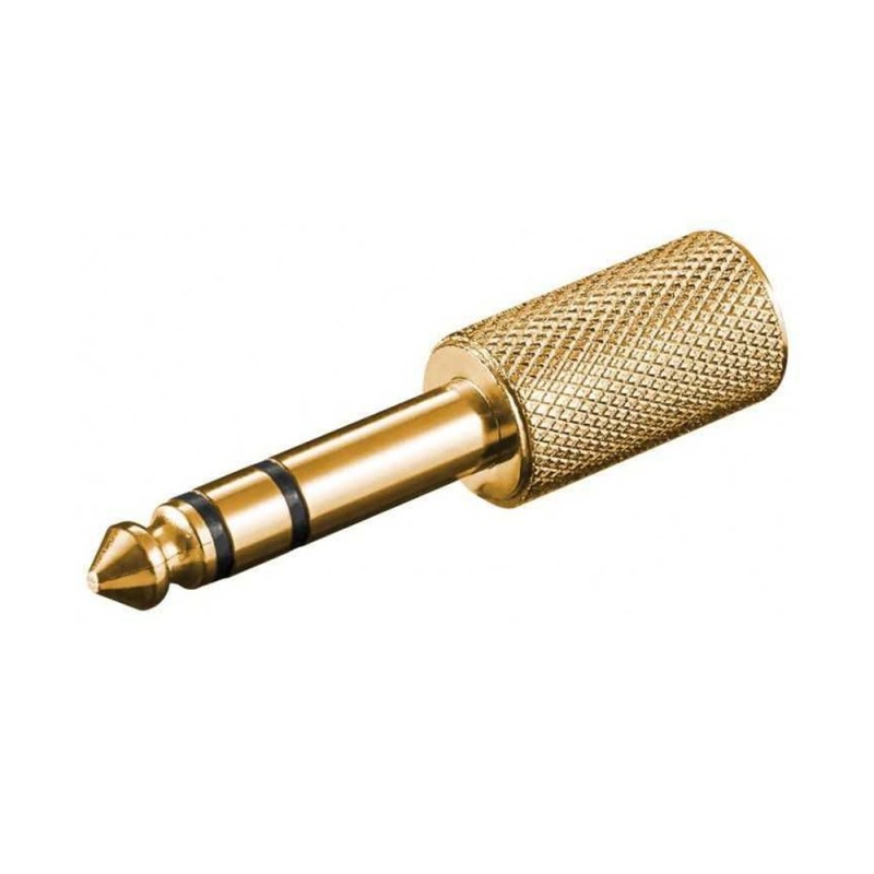 Adaptor Audio Jack Stereo 6.35mm Tata - Jack Stereo 3.5mm Mama, Aurit, Goobay