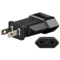 Adaptor Priza EU - US, Negru, Goobay