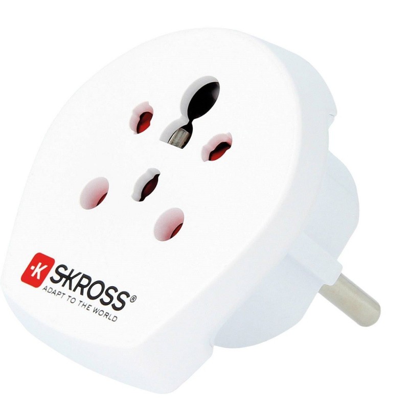 Adaptor Priza India / Israel / Danemarca - EU, Skross