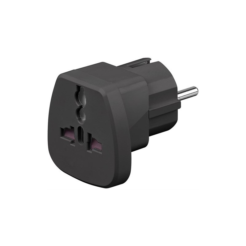 Adaptor Priza, Universal World - EU, Goobay