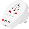 Adaptor Priza Universal World - USA cu USB, Skross