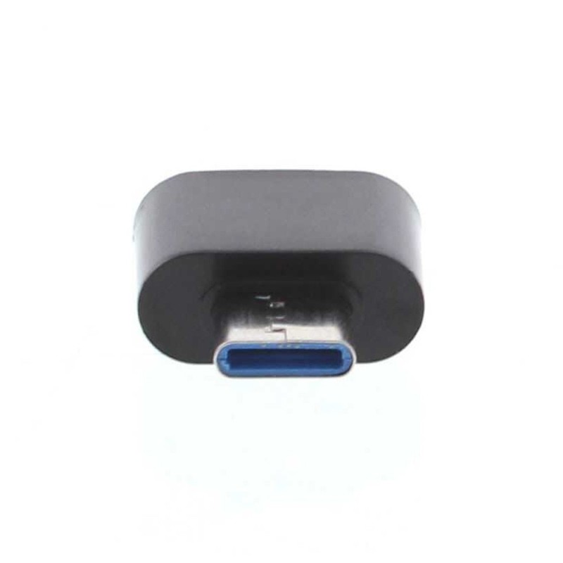 Adaptor USB 3.0 Mama - USB-C Tata cu OTG, Negru, Well