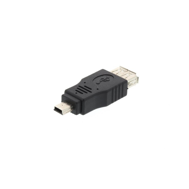 Adaptor USB Goobay 2.0 USB A Mama - USB Mini 5-pini Tata