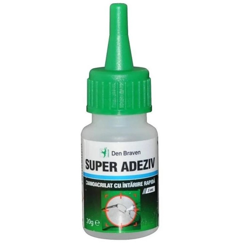 Adeziv Super Glue Den Braven, 20 g