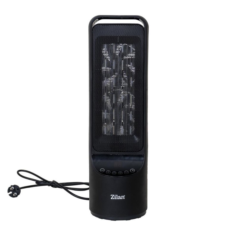 Aeroterma cu Telecomanda, Turn, Putere 2000W, Ceramica, 2 Trepte de Viteza, Timer 12H