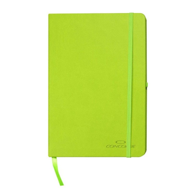 Agenda A5 cu Elastic, Coperta Verde