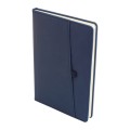 Agenda A5, Spree, 112 File, Efect Piele, Buzunar pentru Telefon, Suport Pix, Bleumarin