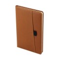 Agenda A5, Spree, 112 File, Efect Piele, Buzunar pentru Telefon, Suport Pix, Maro