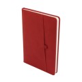 Agenda A5, Spree, 112 File, Efect Piele, Buzunar pentru Telefon, Suport Pix, Rosu