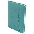 Agenda A5 Spree, Efect Piele, Buzunar pentru Telefon, Suport Pix, Turcoaz, 112 File