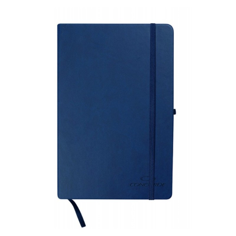 Agenda A6 cu Elastic, Coperta Albastra