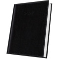 Agenda Datata A5 352 Pagini, Deluxe Corinaldo Coperta Piele Sintetica, Negru 2027, Herlitz