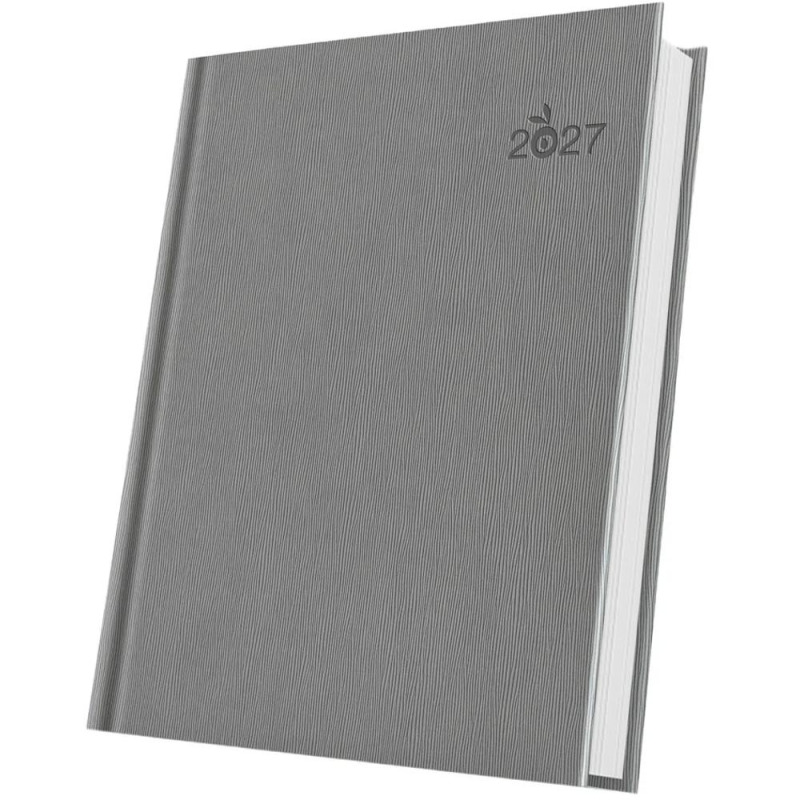 Agenda Datata A5 352 Pagini, Premium Deluxe Arno, Coperta Piele Sintetica, Rosu Rubin Folio Auriu 2027, Herlitz
