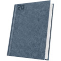 Agenda Datata A5 352 Pagini, Premium Deluxe Capalbio, Coperta Piele Sintetica, Albastru Denim Folio Argintiu 2027, Herlitz