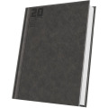 Agenda Datata A5 352 Pagini, Premium Deluxe Capalbio, Coperta Piele Sintetica, Gri Antracit Folio Argintiu 2027, Herlitz
