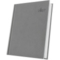 Agenda Datata A5 352 Pagini, Premium Deluxe Gargano, Coperta Piele Sintetica, Gri 2027, Herlitz