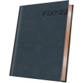 Agenda Datata A5 352 Pagini, Premium Deluxe Teano, Coperta Piele Sintetica, Albastru Folio Bronz 2027, Herlitz