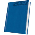 Agenda Datata A5 352 Pagini, Premium Deluxe Vivione, Coperta Piele Sintetica, Albastru Regal Folio Argintiu 2027, Herlitz