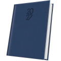 Agenda Datata A5 352 Pagini, Tucson Coperta Buretata, Bleumarin 2027, Herlitz