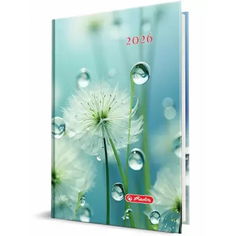 Agenda Datata A5, Motiv Macro, 352 Pagini, Coperta Buretata, 2026