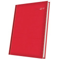 Agenda Datata Saptamanala A4 128 Pagini, Noli Coperta Piele Sintetica, Rosu 2027, Herlitz