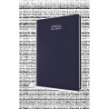 Agenda Datata Saptamanala Ro, A4, 128 Pagini, Coperta Buretata, Albastru Inchis, 2026