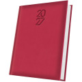 Agenda Datata Tucson Ro A5 352 Pagini, Coperta Buretata, Rosu Coral 2027, Herlitz