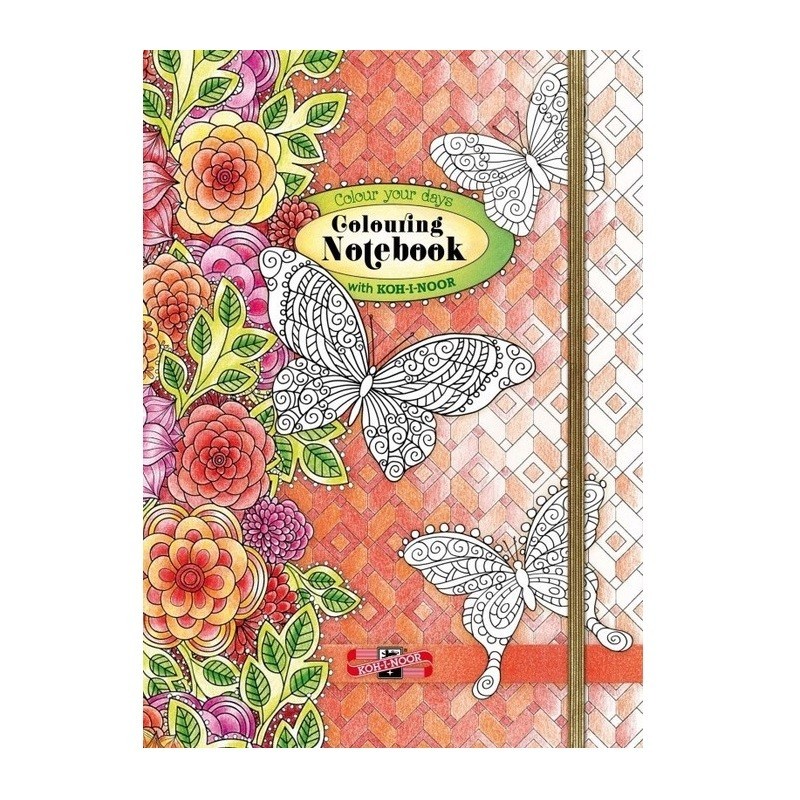 Agenda de Colorat Koh-I-Noor, A5, cu Elastic