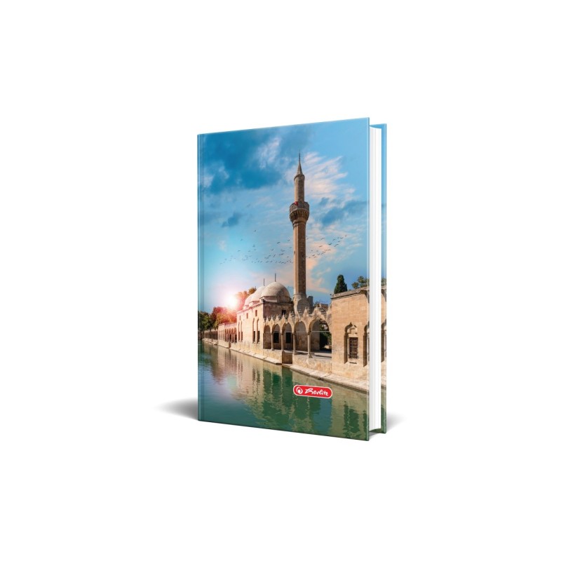 Agenda Nedatata A5, Motive, 224 pg, Coperta Buretata, Motiv City Break Turkey