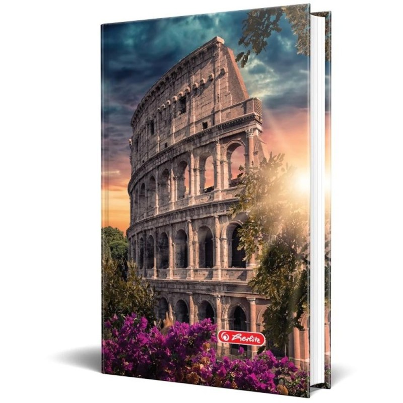 Agenda Nedatata, Format A5, 224 Pagini, Motiv City Break Italia