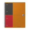 Agenda Organizator Oxford International Active Book, A4+ 80 File, Hartie Optik 90 g / mp, Scribzee, Dictando, Portocaliu