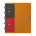 Agenda Organizator Oxford International Active Book, A5 + 80 File, Hartie Optik 90 g / mp, Scribzee, Dictando, Portocaliu
