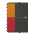 Agenda Organizator Oxford International Meeting Book, B5 80 File, Hartie Optik 90 g / mp, Scribzee, Matematica, Gri