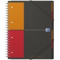 Agenda Organizator, Oxford International Meeting Book, Matemtica, A4, 80 f, 90 g/ mp, Spira Dubla, Portocaliu