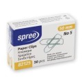 Agrafe din Metal, Spree, nr. 5, 50 mm, 50 Bucati / Cutie