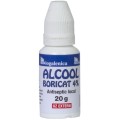 Alcool Boricat 4%, Solutie Dezinfectanta, Antiseptic, pentru Uz Extern, 20 g