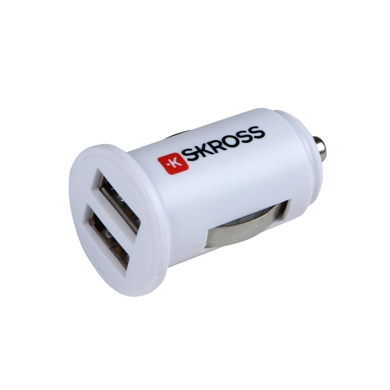 Alimentator Bricheta Auto Skross USB, 12-24 V, 3400 mA, Alb