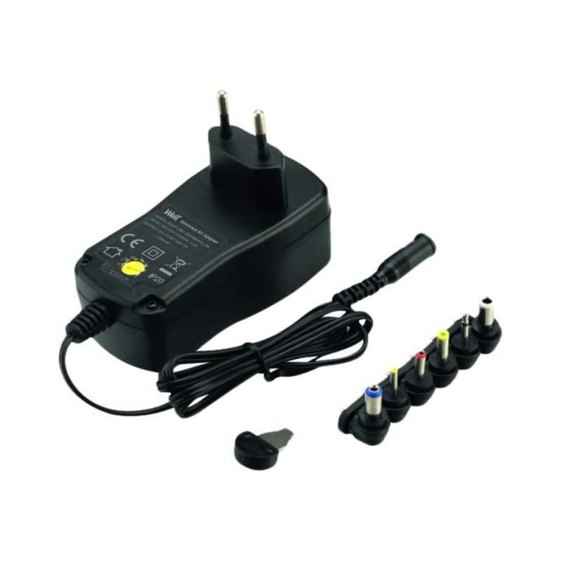 Alimentator Universal in Comutatie, 1500mA, 6 Mufe DC, 1 m, Well