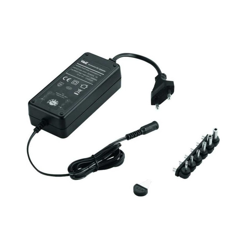Alimentator Universal in Comutatie, 3000mA, 6 Mufe DC, 1 m, Well