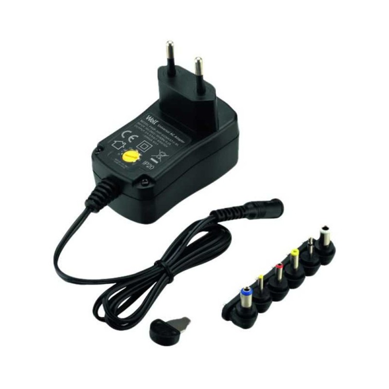 Alimentator Universal in Comutatie 600mA, 6 Mufe DC, 1 m, Well