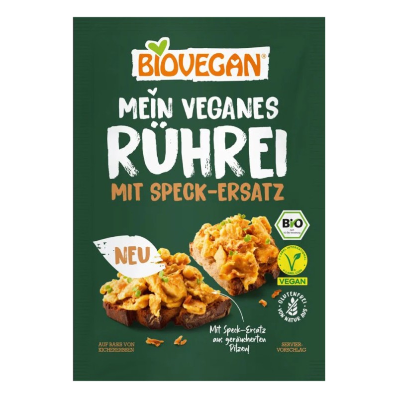Alternativa Bio la Omleta Vegana cu Inlocuitor de Bacon, Biovegan, 50 g