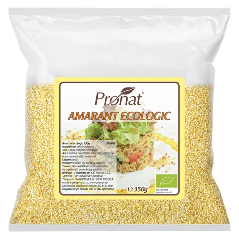 Amarant BIO, 350 g, Pronat