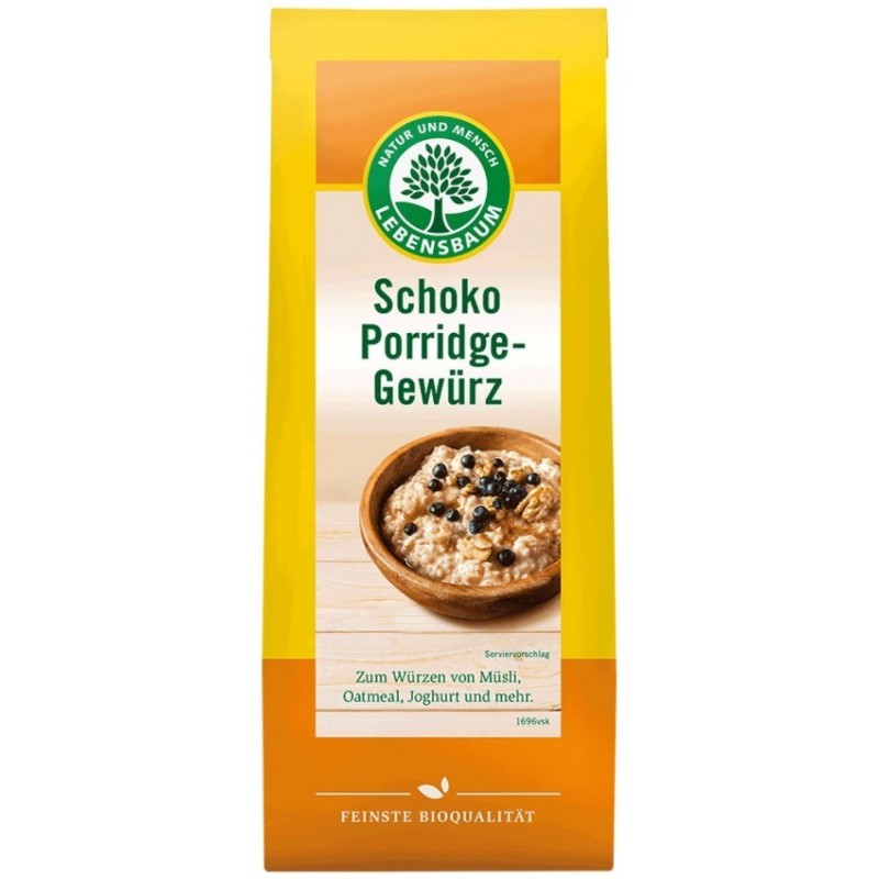 Amestec BIO de Condimente pentru Terci cu Ciocolata Classic, 45 g, Lebensbaum