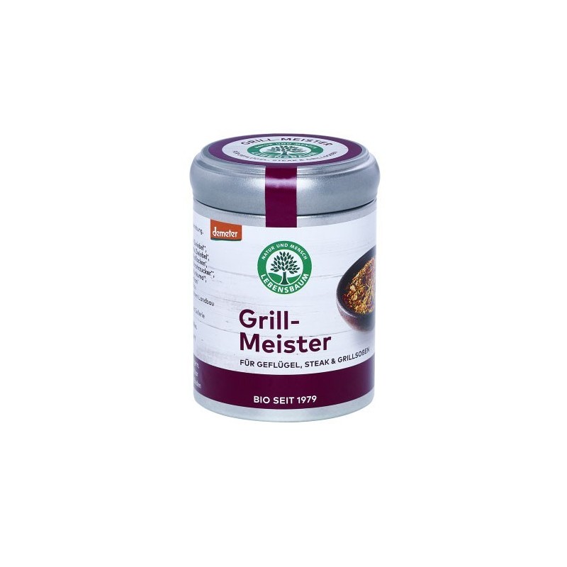 Amestec de Condimente Bio Grill Maister, 75 g Lebensbaum