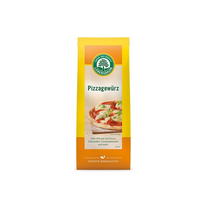 Amestec de Condimente Bio pentru Pizza, 30 g Lebensbaum
